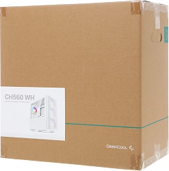 Корпус Deepcool CH560 белый без БП ATX 8x120mm 3x140mm 1xUSB3.0 audio bott PSU
