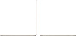 Ноутбук Apple MacBook Air A3240 M4 10 core 16Gb SSD256Gb/8 core GPU 13.6" Liquid Retina (2560x1664) macOS star WiFi BT Cam (MW0Y3LL/A)