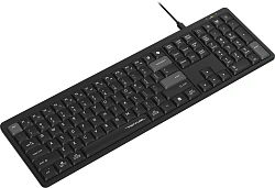 Клавиатура A4Tech FX55 черный USB slim Multimedia кабель 1.5м
