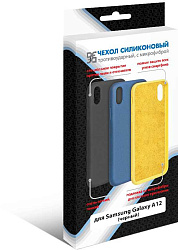 Чехол (клип-кейс) DF для Samsung Galaxy A12/M12 sOriginal-20 черный (DF SORIGINAL-20 (BLACK))