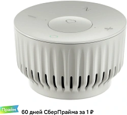 Умная колонка Sber Boom Mini SBDV-00095 Салют белый 5W 1.0 BT/Wi-Fi (SBDV-00095G)