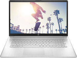 Ноутбук HP 17-cn3159mg Core i5 1334U 16Gb SSD512Gb Intel Iris Xe graphics 17.3" IPS FHD (1920x1080) FreeDOS silver WiFi BT Cam (9Q9K0EA)