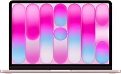 Ноутбук Apple MacBook Neo A3404 A18 Pro 6 core 8Gb SSD512Gb/5 core GPU 13" IPS (2408x1506) macOS pink WiFi BT Cam (MHFJ4HN/A)