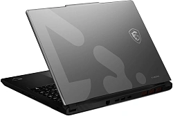 Ноутбук MSI Cyborg 15 C2WF-014XRU Core 7 240H 16Gb SSD1Tb NVIDIA GeForce RTX 5060 8Gb 15.6" IPS FHD (1920x1080) FreeDOS grey WiFi BT Cam (9S7-15T121-014)