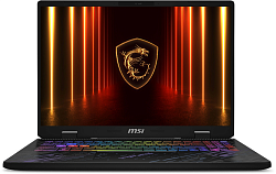 Ноутбук MSI Pulse A16 AI+ C3HWGKG-030XRU Ryzen AI 7 350 32Gb SSD1Tb NVIDIA GeForce RTX 5070 8Gb 16" IPS QHD+ (2560x1600) FreeDOS black WiFi BT Cam (9S7-15PK11-030)
