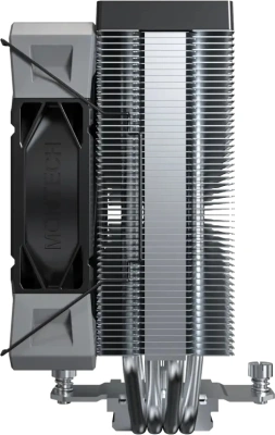 Устройство охлаждения(кулер) Montech NX400 Soc-AM5/AM4/1200/1700/1851 черный 4-pin 34.17dB Al+Cu 220W Ret (NX400BK)