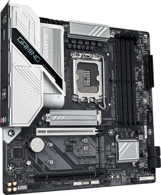 Материнская плата Gigabyte Z890M GAMING X Soc-1851 Intel Z890 4xDDR5 mATX AC`97 8ch(7.1) 2.5Gg RAID+HDMI+DP