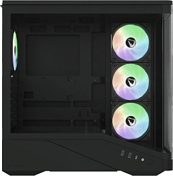 Корпус Formula Crystal U9 PA черный без БП ATX 9x120mm 3x140mm 2xUSB3.0 audio bott PSU