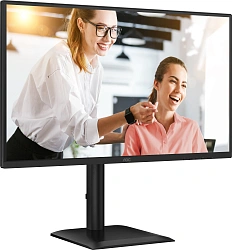 Монитор AOC 27" Q27E4CV черный IPS LED 16:9 HDMI M/M матовая HAS Piv 350cd 178гр/178гр 2560x1440 120Hz DP 2K USB 5.55кг