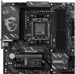 Материнская плата MSI B850M GAMING PRO WIFI6E Socket AM5 AMD B850 4xDDR5 mATX AC`97 8ch(7.1) 2.5Gg RAID+HDMI+DP