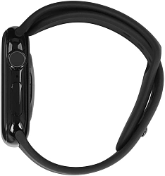 Смарт-часы Apple Watch Series 11 A3333 46мм OLED корп.черный Sport Band рем.черный разм.брасл.:S/M (MEUW4LW/A)