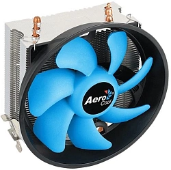 Устройство охлаждения(кулер) Aerocool Verkho 3 Plus Soc-AM5/AM4/1200/1700/1851 черный/синий 4-pin 18-27dB Al+Cu 125W 528gr Ret