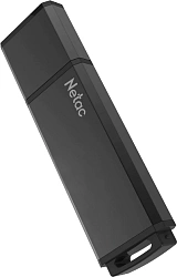 Флеш Диск Netac 128GB U351 NT03U351N-128G-32BK USB3.0 серый