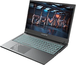 Ноутбук Gigabyte G5 Core i5 13500H 16Gb SSD512Gb NVIDIA GeForce RTX4050 6Gb 15.6" IPS FHD (1920x1080) FreeDOS black WiFi BT Cam (MF5-52KZ353SD)