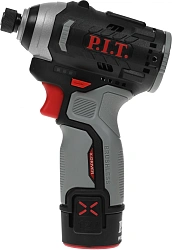 Винтоверт P.I.T. PSD12K-120A/2 аккум. патрон:держатель бит 1/4"