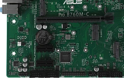 Материнская плата Asus PRO B760M-C-CSM Soc-1700 Intel B760 4xDDR5 mATX AC`97 8ch(7.1) GbLAN RAID+VGA+HDMI+DP