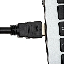 Кабель аудио-видео Cactus CS-HDMI.1.4-10 HDMI (m)/HDMI (m) 10м. позолоч.конт. черный