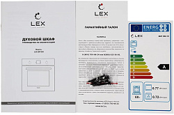 Духовой шкаф Электрический Lex EDP 094 IX нержавеющая сталь
