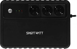 Источник бесперебойного питания Smartwatt Safe 480Вт 800ВА черный