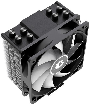 Устройство охлаждения(кулер) ID-Cooling SE-214-XT RGB Soc-AM5/AM4/1200/1700/1851 черный/белый 4-pin 16-27dB Al+Cu 180W 810gr Ret