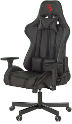 Кресло игровое A4Tech Bloody GC-600 черный экокожа крестов. металл