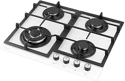 Газовая варочная поверхность Weissgauff HGG 641 WGV белый