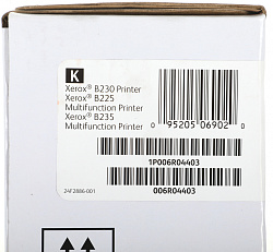 Картридж лазерный Xerox 006R04403 черный (3000стр.) для Xerox B230, B225, B235