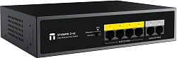 Коммутатор Netis ST106PDI-2-43 6x100Мбит/с 4PoE 43W неуправляемый