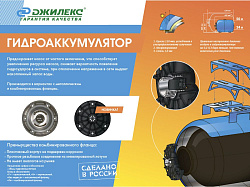 Гидроаккумулятор Джилекс 24 Г 24л 8бар (7021)