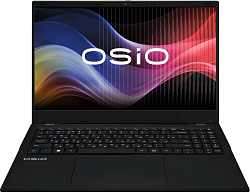 Ноутбук Osio BaseLine B150i-010b N-series N200 8Gb SSD512Gb Intel UHD Graphics 15.6" IPS FHD (1920x1080) Windows 11 Home black WiFi BT Cam 5000mAh