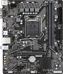 Материнская плата Gigabyte H510M H V2 2.0 Soc-1200 Intel Q470 2xDDR4 mATX AC`97 8ch(7.1) GbLAN+VGA+HDMI