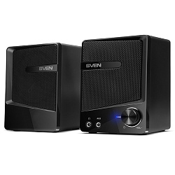 Колонки Sven 248 2.0 черный 6Вт