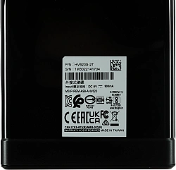 Жесткий диск A-Data USB3.1 2TB AHV620S-2TU31-CBK HV620S 2.5" черный