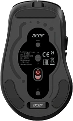 Мышь Acer OMR503 черный оптическая 3200dpi silent беспров. BT/Radio USB 4but (ZL.MCE11.01B)