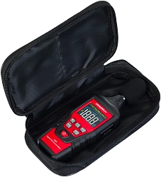 Измеритель уровня шума Ermenrich Seek DS40 портативный красный/черный (82995)