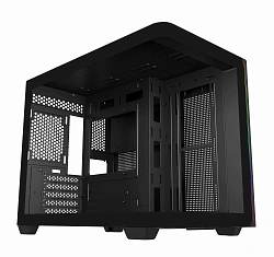 Корпус Bloody BD-CC112 черный без БП mATX 9x120mm 2xUSB3.0 audio bott PSU