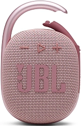 Колонка порт. JBL Clip 4 розовый 5W 1.0 BT 15м 500mAh (JBLCLIP4PINK)