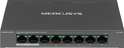 Коммутатор Mercusys MS108GP (L2) 8x1Гбит/с 7PoE+ 65W неуправляемый