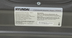 Стиральная машина Hyundai WFE8408 Dark Gray класс: A+++ загр.фронтальная макс.:8кг черный инвертор