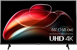 Телевизор LED Hisense 65" 65A6K черный 4K Ultra HD 60Hz DVB-T DVB-T2 DVB-C DVB-S DVB-S2 USB WiFi Smart TV