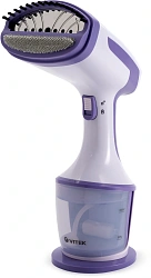 Отпариватель ручной Vitek VT-2660 1600Вт белый/фиолетовый