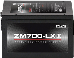 Блок питания Zalman ATX 700W ZM700-LXII (20+4pin) APFC 120mm fan 6xSATA RTL