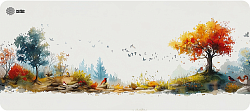 Коврик для мыши Cactus Forest watercolor 900x400x3мм (CS-MP-PRO16XXL)