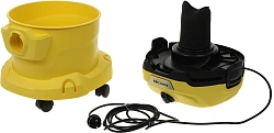 Строительный пылесос Karcher WD 2 Plus V-12/4/18 1000Вт (уборка: сухая/сбор воды) желтый