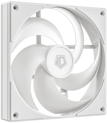 Вентилятор для корпуса ID-Cooling AS-140-W 140х140x25 белый 4-pin 24.9дБ Ret