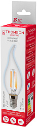Лампа филам. Thomson Filament TH-B2336 7Вт цок.:E14 свеча 220B св.свеч.бел.хол. Tail Candle (упак.:1шт)