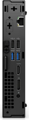 Неттоп Dell Optiplex 7020 Micro i3 14100T (2.7) 16Gb SSD512Gb UHDG 730 Windows 11 Pro GbitEth WiFi BT 90W мышь клавиатура черный (7020-3621)