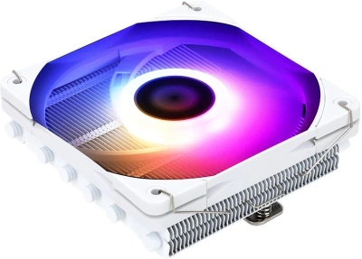 Устройство охлаждения(кулер) Thermalright SI-100-WH-ARGB Soc-AM5/AM4/1151/1200/2066/1700 4-pin 26.1dB Al 490gr Ret