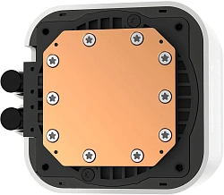 Система водяного охлаждения Deepcool LQ360 Ultra ARGB Soc-AM5/AM4/1200/1700/1851 белый 4-pin 38.71dB Al LCD 350W 1900gr Ret (R-LQ360-WHASMC-G-1)