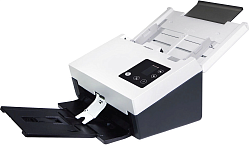 Сканер протяжный Avision AD345GN (000-1011-02G) A4 белый/черный